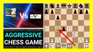 Aggressive Chess Engine Game Uralochka 341a vs Koivisto 90 Watch and Learn Chess [upl. by Salter752]