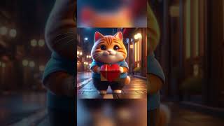 The cat feels out of love Oh no 😿 cat catstory sadstory shorts ai [upl. by Deegan158]