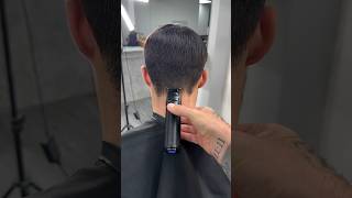 The contrast of a taper on dark hair HairTutorial NewLook HairDresser HairCut Hairstyle [upl. by Nerat]