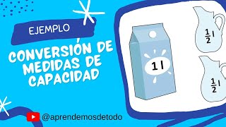 🤨 EJEMPLOS DE CONVERSIÓN DE MEDIDAS DE CAPACIDAD Sistema Métrico Legal Argentino 💡 [upl. by Saundra]