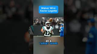 Xavier Legette is someone you have to take a look at this week in fantasyfootball [upl. by Quent]