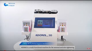 Introducing Adonis 30K Fat Blasting Cavitation Machine 6 in 1 [upl. by Eidnac]