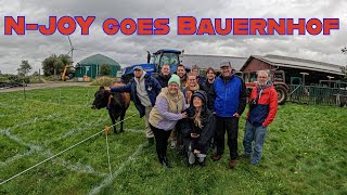 FarmVlog 39 NJOY goes Bauernhof Die Morningshow live von der Weide [upl. by Sanez]