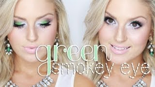 Chit Chat GRWM  Vibrant Green Eyeshadow ♡ Shaaanxo [upl. by Fitts249]