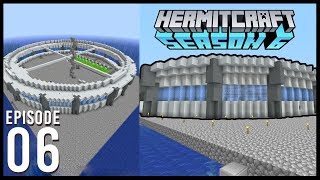 Hermitcraft 6 Episode 6  THE BASE BEGINS [upl. by Esirtal767]