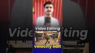 Capcut video editing velocity effect [upl. by Suoirad]