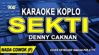 SEKTI  Karaoke Koplo Nada Pria DENNY CAKNAN [upl. by Elocen]