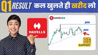 Havells Q1 Results 2025  Havells Share Latest News  Havells Results Today  Havells Results News [upl. by Akirahc]