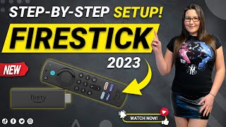 How to SET UP an Amazon FIRESTICK  2023 StepByStep [upl. by Batish]