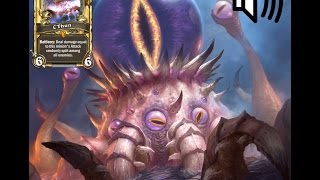 CThun sound effects  Hearthstone [upl. by Donoghue]