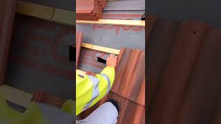 Tile vent installation subscribe construction roof vent uk roofingmaterial [upl. by Pat]