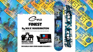 FINEST  20242025 GNU SNOWBOARD [upl. by Cornelie]