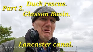 The hidden gem of the Lancaster canal Glasson Basin My journey continues [upl. by Fablan192]