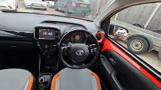 Toyota AYGO 10 VVTi xcite xshift Euro 5 5dr [upl. by Namyaw]