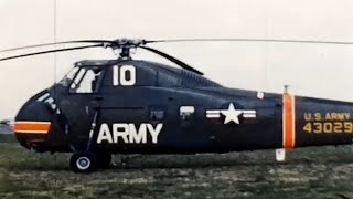 US Army 26th Transportaion Company Hanau Germany Sikorsky H 34 Choctaw Helicopters 1957 USAREUR [upl. by Gravante]