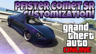 Pfister Comet SR customization Porsche 911 GT3 RS  GTA Online [upl. by Uzzial545]