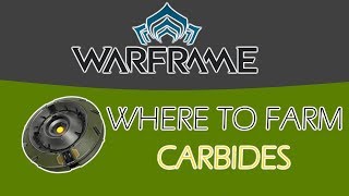 Warframe Resources  Where To Farm Carbides [upl. by Amargo]