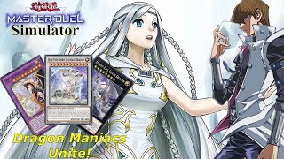 DRAGON MANIACS WOULD LOVE THIS BlueEyes X Light and Darkness X IndigoEyes SIlver Dragon Deck [upl. by Khan]