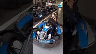 Electric go karting is now in Ekart Zabeel at Dubai Mall  Curly Tales shorts [upl. by Jehius]