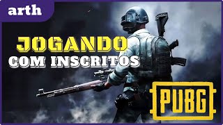 PUBG LIVE  JOGANDO COM INSCRITOS [upl. by Adyahs498]