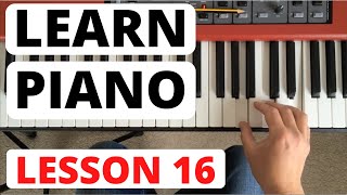 How To Play Piano for Beginners Lesson 16  Broken Chord Exercises [upl. by Lardner450]