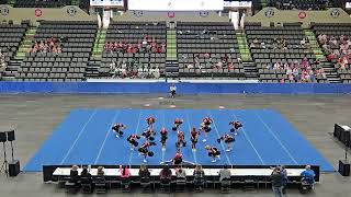 Weir High SchoolAAA OVAC Cheer Competition 2024 [upl. by Elgna]