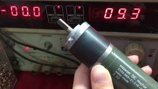 Test Maxon DC motor [upl. by Oigroig306]