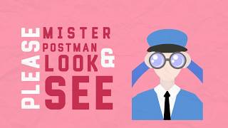 PLEASE MISTER POSTMAN  The Carpenters KINETIC TYPOGRAPHY [upl. by Rheingold654]