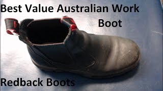 Redback Boots The Best Value Australian Work Boot At The Time [upl. by Haididej]