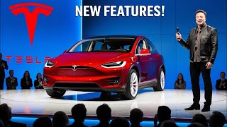 Elon Musk Reveals New Features on the 2024 Tesla Model Y [upl. by Brotherson]