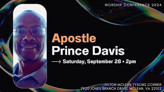 92824 Worship Conference w Apostle Prince Davis CityofGod HighwayToZion [upl. by Nwatna]