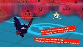 MEAN LOOK PERISH SONG HONCHKROW  Pokemon Scarlet amp Violet Showdown Battles [upl. by Yna]