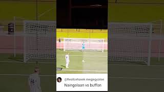 Nainggolan VS Buffon [upl. by Zerat]