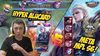 ALUCARD HYPER LAWAN HERO YANG DITAKUTI DI MPL SEASON 6 [upl. by Garretson264]