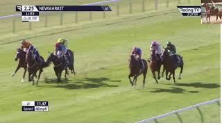 Race 3 1425 Newmarket 28 Sep 2024 Juddmonte Cheveley Park Stakes [upl. by Atinot]