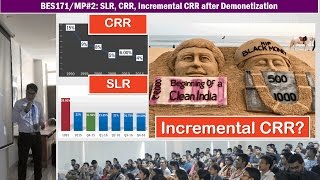 Monetary Policy2 SLR CRR amp Incremental CRR after DemonetizationSimplified [upl. by Eelatsyrc]