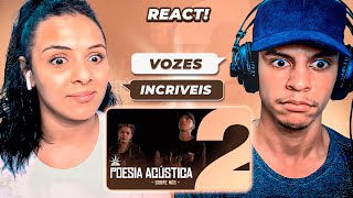 Poesia Acústica 2  Sobre Nós   React em Casal  🔥 [upl. by Georgiana]