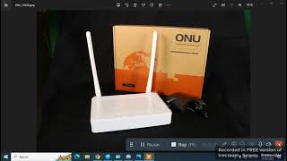 CONFIGURACION PPPOE ONU CDATA WIFI FTTH [upl. by Animor]