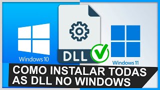 Como Instalar Todas as DLL que esta faltando no PC Windows [upl. by Atterbury606]