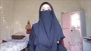 tutorial RAYSAA PURDAH bymirasya [upl. by Lyrej]