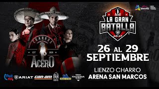 Gran Final  Charros de Acero “La Gran Batalla” Aguascalientes 2024 [upl. by Ahiel]