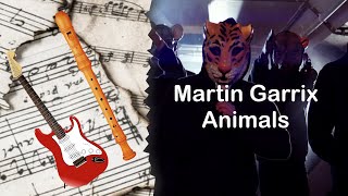 🔴 Partitura Martin Garrix Animals Flauta Dulce y Guitarra Eléctrica [upl. by Bremer476]