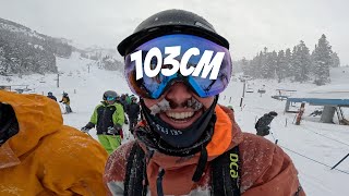 Triple Digit Snowfall at Whistler Blackcomb [upl. by Notsirb]