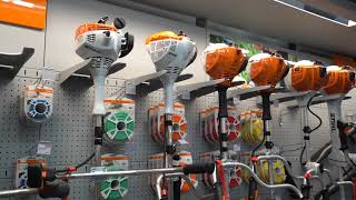 Stihl Showroom at Fraser C Robb [upl. by Enaols]