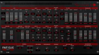 Oberheim OBX VST Emulation [upl. by Llevaj]