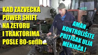 Kada HIDRAULIKA MENJAČA KRENE DA ZVECKA  powershift na ZETORU ali ovo važi ZA SVE MODERNE TRAKTORE [upl. by Bowler275]