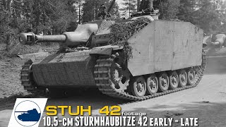 Rare WW2 StuH 42  Sturmhaubitze 42 Early  Late footage [upl. by Lenoel]