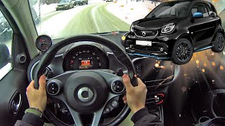 Smart ForTwo BRABUS 2018  POV Test Drive 6 [upl. by Duomham]