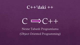 C ile C arasındaki farklar  Yapısal ve nesne tabanlı programlama karşılaştırması [upl. by Prudence807]