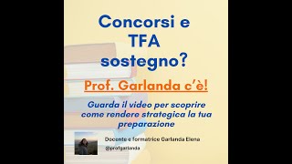 Organizzare lo studio per concorsi e TFA sostegno in modo strategico [upl. by Trevorr]